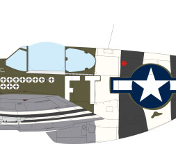 1:32 North American P-51B Mustang (Royal Hybrid, Limited edition)