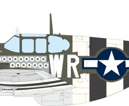 1:32 North American P-51B Mustang (Royal Hybrid, Limited edition)