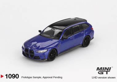 1:64 BMW M3 Competition Touring Portimao Blue Metallic - blistr
