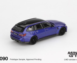 1:64 BMW M3 Competition Touring Portimao Blue Metallic - blistr