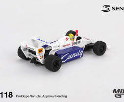 1:64 Toleman TG184 #19 Ayrton Senna 1984 Monaco Grand Prix 2nd Place
