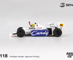 1:64 Toleman TG184 #19 Ayrton Senna 1984 Monaco Grand Prix 2nd Place - blistr