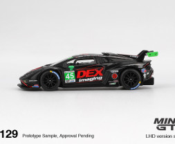 1:64 Lamborghini Huracán GT3 EVO2 #45 No. 45 DEX Imaging 2024 IMSA Daytona 24 Hrs - blistr