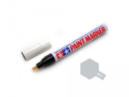 Tamiya Paint Marker X-11 Chrome Silver – lakový popisovač (8 g)