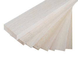 Balsa board STANDARD 100x1000 mm, thickness 0.8 mm