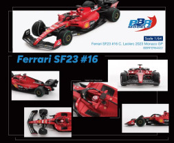 1:64 FERRARI SF23 nr.16 C. LECLERC MONACO GP 2023