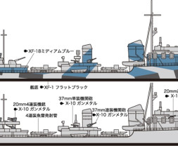 1:700 German Destroyer Z Class (Z37-39) ″Project Barbara″ (2 models)