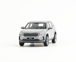 1:43 Škoda Kodiaq II (2023) - Gray Steel