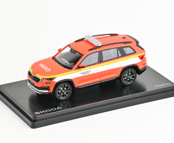 1:43 Skoda Kodiaq FL (2021) - Fire Department of the Pilsen Region