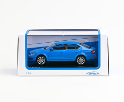 1:43 Škoda Octavia III (2012) - Blue Abrex