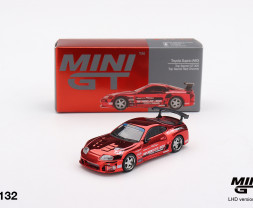 1:64 Toyota Supra (A80) Top Secret GT-300 Top Secret Red Chrome