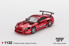 1:64 Toyota Supra (A80) Top Secret GT-300 Top Secret Red Chrome - blister