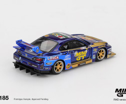 1:64 Nissan LB-Super Silhouette S15 SILVIA #555 Team MINI GT Liberty Walk 2025 Formula Drift Halloween Special