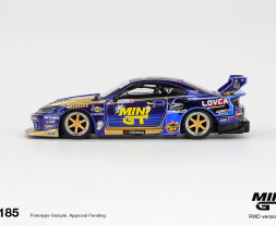 1:64 Nissan LB-Super Silhouette S15 SILVIA #555 Team MINI GT Liberty Walk 2025 Formula Drift Halloween Special - blister