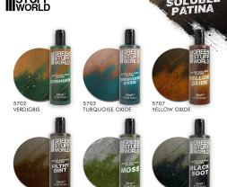 Water Soluble Patina Verdigris 240ml - patina rozpustná ve vodě
