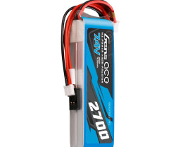 Gens Ace LiPo - 2S 2700mAh 7.4V 2S Lipo Battery s Futaba+JST-EHR konektor
