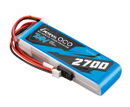 Gens Ace LiPo - 2S 2700mAh 7.4V 2S Lipo Battery s Futaba+JST-EHR konektor