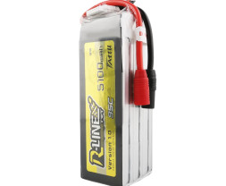 Gens Ace LiPo Tattu R-Line FPV serie - 6S 5100mah 22.2V (95C) s AS150 konektorem