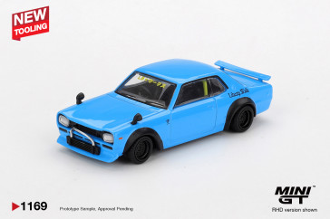 1:64 Nissan LB Works HAKOSUKA Baby Blue