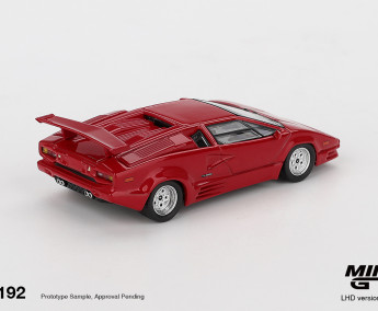 1:64 Lamborghini Countach 25th Anniversary Red