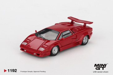 1:64 Lamborghini Countach 25th Anniversary Red - blister