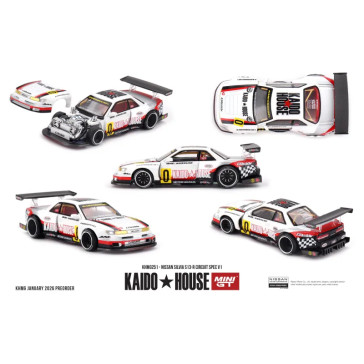 1:64 Nissan Silvia S13-R Circuit Spec V1 - Kaido House