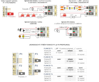 DS2S double switch up to 3A