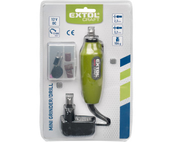 Extol Craft - Mini vrtačka/bruska s transformátorem
