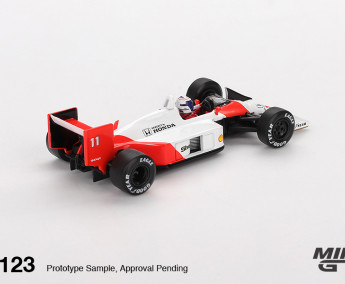1:64 McLaren MP4/4 #11 Alain Prost 1988 Japanese Grand Prix 2nd Place