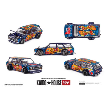 1:64 Datsun 510 Wagon KOI V1 1969 Kaido House