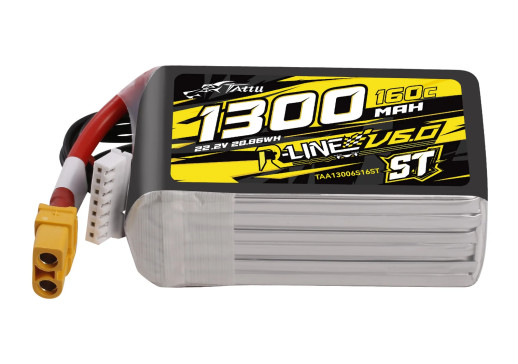 GENS ACE LIPO TÁTTU R-Line serie - 6S 1300mAh 22.2V (160C) s konektorem XT60