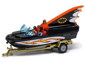 Corgi Toys 107 - Bat Boat With Batman & Robin (Reissue)
