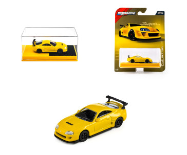 1:64 Majorette Collection 1995 Toyota Supra - yellow