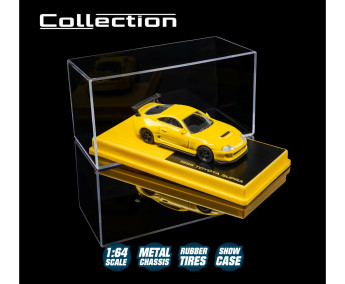 1:64 Majorette Collection 1995 Toyota Supra - yellow