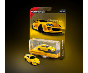 1:64 Majorette Collection 1995 Toyota Supra - yellow
