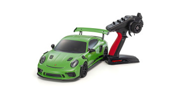 1:10 Porsche 911 GT3 RS 2018 Lizard Green Readyset Fazer FZ02-R 4WD EP SET