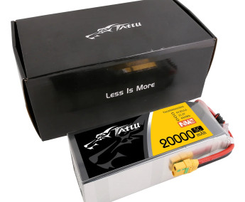 Gens Ace LiPo Tattu serie - 6S 20000mAh 5C 22.2V s konektorem XT90-S 