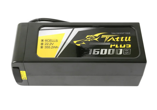Gens Ace LiPo Tattu serie Plus - 6S 16000mAh 22.2V (15C) s konektorem AS150+XT150