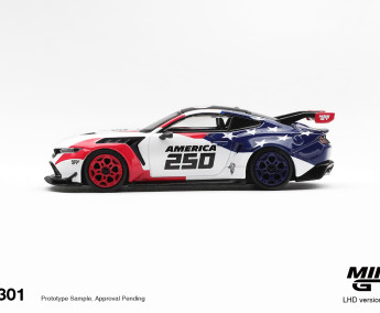 1:64 Ford Mustang GTD America 250 USA Exclusive - blister