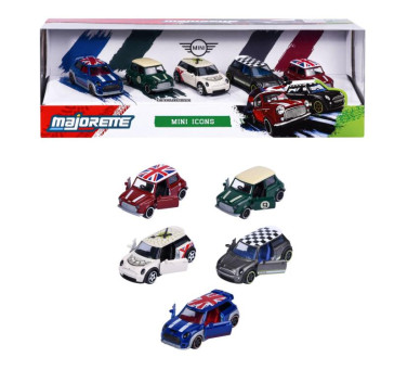 Majorette MINI Icons - Mini Cooper (Gift set of 5 pcs)