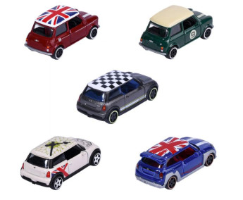 Majorette MINI Icons - Mini Cooper (Gift set of 5 pcs)