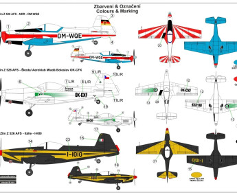 1:72 Zlin Z-526AFS(1) ″Akrobat″
