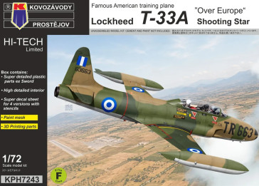 1:72 Lockheed T-33A Shooting Star ″Over Europe″