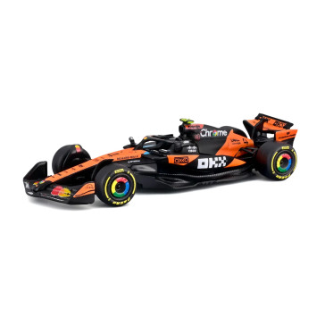 Bburago – FORMULA RACING McLaren Team MCL39.2025, 4 Lando Norris, 1:64