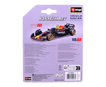 Bburago – FORMULA RACING Oracle Red Bull Racing RB21. 2025, 22 Yuki Tsunoda, 1:64