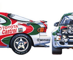 1:24 Castrol Celica ″93 Monte-Carlo Rally Winner″