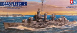 1:350 U.S. Navy DD445 Fletcher
